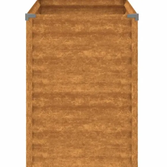 Højbed 100x50x69 cm cortenstål - Højbed - Højbede - Home & Living