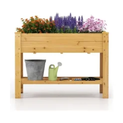 Højbed, 120x60x81 cm, Naturfarvet