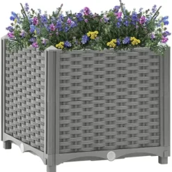 Højbed 40x40x38 cm polypropylen - Plantekasse - Plantekasser - Home & Living