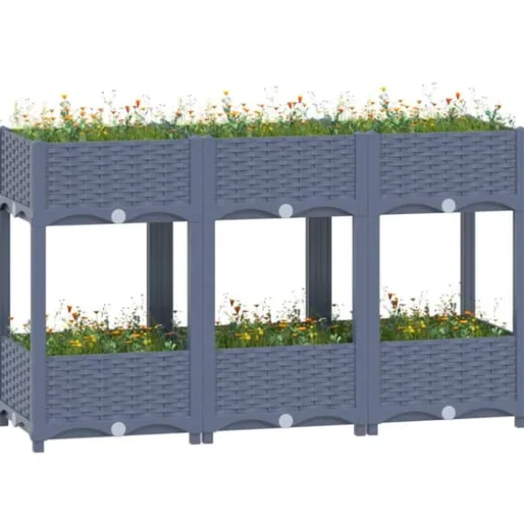 Højbed 120x40x71 cm polypropylen - Højbed - Højbede - Home & Living