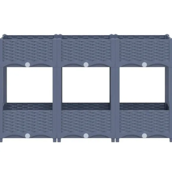 Højbed 120x40x71 cm polypropylen - Højbed - Højbede - Home & Living
