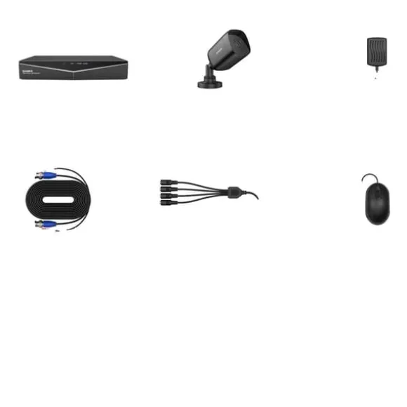 Hjem Sikkerhedskamera System, 1080N DVR, Natvision, 4T, Med 4PCS kamera