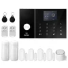 Hjemmealarmsystem, Smart Home Integration, Trådløs Sikkerhedsløsning,4G WiFi Kit C, EU Stik