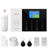 Hjemmesikkerhedssystem, trådløs forbindelse, smart home integration, dør/vindue sensorer,4G WiFi Kit A, EU stik