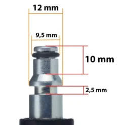 Højtryksslange 15m Quick Connect til højtryksrenser AR Blue Clean / Michelin / Black Decker / Mac Allister / Makita / Stanley