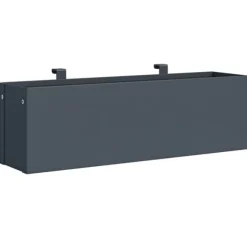 Hængende plantekasse - klik ombygning - 50x12x15cm - antracit