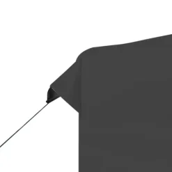 Hopfällbart partytält i aluminium 3x3 m - Elegant solskydd | Färg: Antracit | Storlek: 3x3 m
