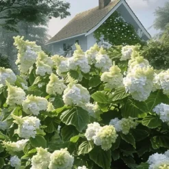 Hortensia - Sæt med 2 - Hydrangea 'Ice Crystal' - Højde 25-40cm - ⌀19cm