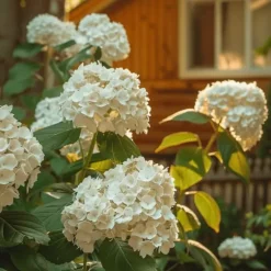 Hortensia - Sæt med 2 - Hydrangea paniculata 'Bobo' - Højde 25-40cm - ⌀19cm