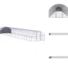 Huse & bure til små dyr - Living hønsehus 3x20x2 m galvaniseret stål