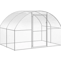 Huse & bure til små dyr - Living hønsehus 3x20x2 m galvaniseret stål