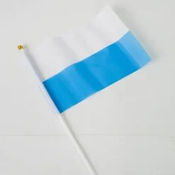hvidt og blåt flag, 12 stk. Marian