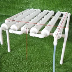 Hydroponisk dyrkningskit, 1 lag til 36/54 planter, Effektivt vandforbrug,54 Hull