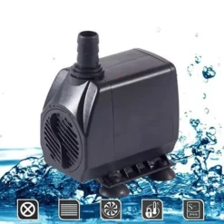 Hydroponisk dyrkningssæt - System med 36 huller - To lag - Huldiameter 32 mm - Pumpe 220V/50Hz - Til altan - Vandtank medfølger ikke - Lysegrå