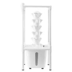 Hydroponisk Dyrkningssystem med Grow Light, 30 Pods Hydroponiske Tårnhave, Belysning til Indendørs Havebrug
