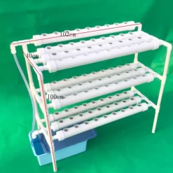 Hydroponisk Grow Kit, 3-lags design, 90/108 plantesider,3 Lag 90 Hull