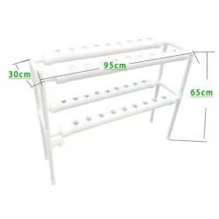 Hydroponisk Vækstsæt, Lagdelt Design, Automatisk Vandingssystem,36 Hul
