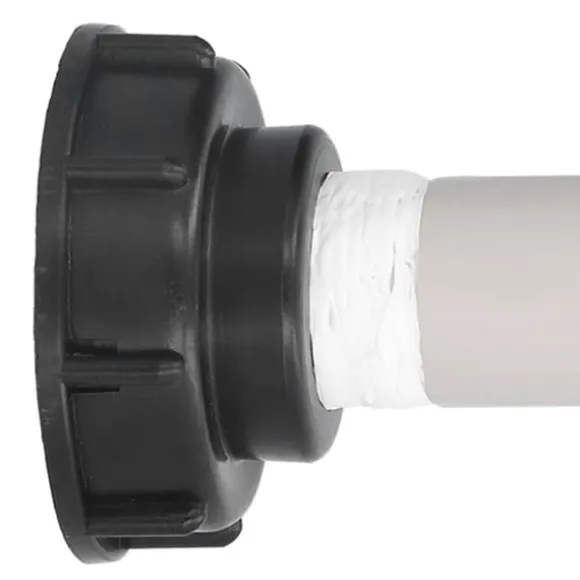 IBC Tank Hane Adapter Vandslange Tilslutning Havetilbehør 90° 32mm Hane VVS Værktøj