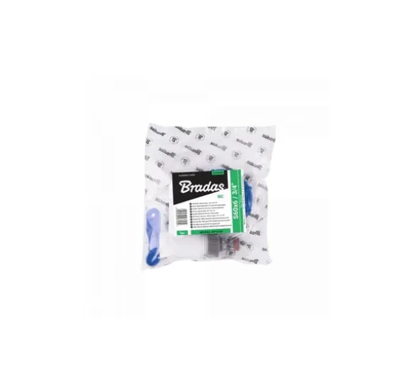 IBC-adapter S60x6 med ¾" PP og ¾" hunhaneadapter