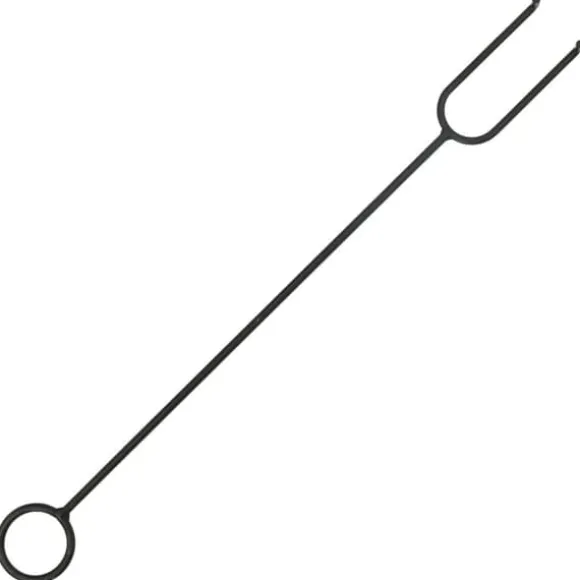 Ildsteder - Living bålfad med ildrager 62x54x56 cm str. XXL stål