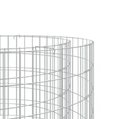 Ildsteder - Living gabion-bålkurv Ø 50 cm galvaniseret jern