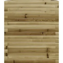 Imprægneret plantekasse i fyrretræ - Dekorativ til have og altan | Størrelse: 90x60x72 cm