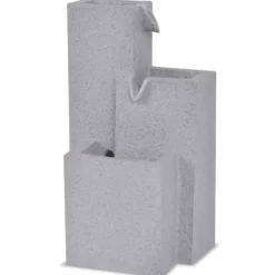 Indendørs fontæne med LED-lys polyresin - Indendørs Fontæne - Indendørs Fontæner - Home & Living