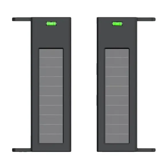 Indkørselsalarm System, Solcelledrevet, Lang Trådløs Rækkevidde, Q2, EU-stik