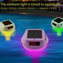 INF Flydende pooltermometer med LED-display, TS-PL01