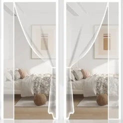 INF Glasfiber magnetisk skærmdørgardin