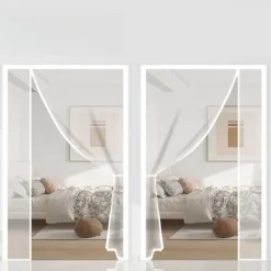 INF Glasfiber magnetisk skærmdørgardin