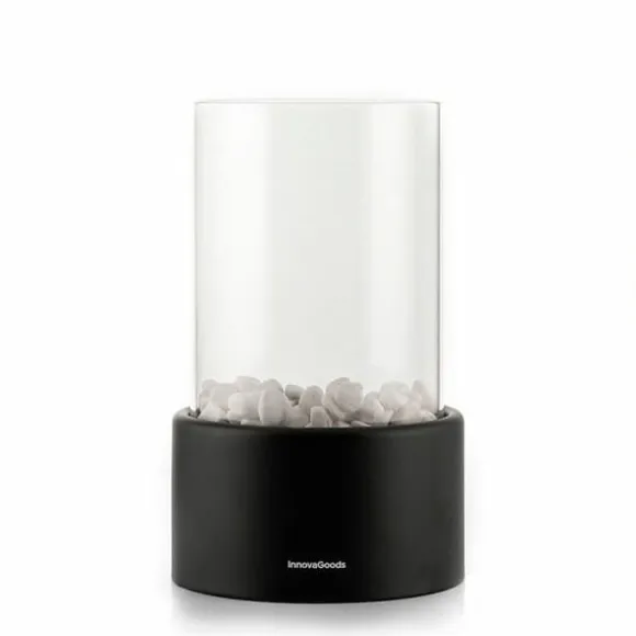 Innovagoods Bioethanol Bordpejs Heatfir Transparent