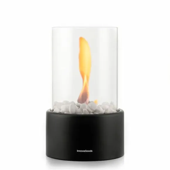 Innovagoods Bioethanol Bordpejs Heatfir Transparent