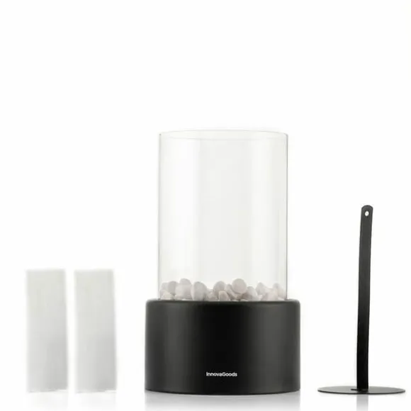 Innovagoods Bioethanol Bordpejs Heatfir Transparent