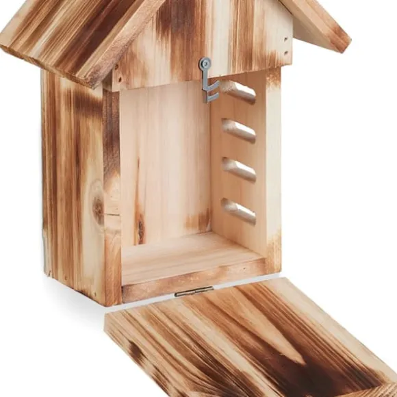 Insektbo, Træ Marihønehotel, 23x18x10 cm, Brun