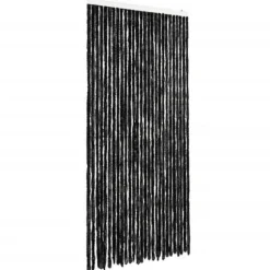 Insektgardin - Chenilletråde til døre | Størrelse: 118x200 cm | Farve: Antracitgrå