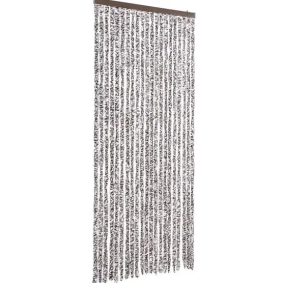 Insektgardin 90 x 220 cm - Beskytter mod insekter | Farve: Brun og beige | Størrelse: 90 x 220 cm