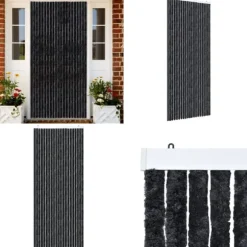 Insektgardin 90 x 220 cm antracitgrå - Insektgardin - Insektgardiner - Home & Living