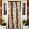 Insektgardin i chenille - Beskyt mod insekter | Farve: Beige og lysebrun | Størrelse: 90 x 220 cm