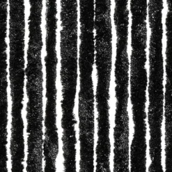Insektgardin i chenille - Flue- og myggefrit | Farve: Antracitgrå | Størrelse: 56x200 cm