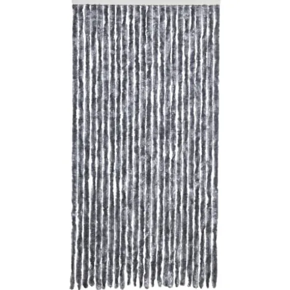 Insektgardin med chenilletråde - Beskytter mod insekter | Farve: Sølv | Størrelse: 100 x 220 cm