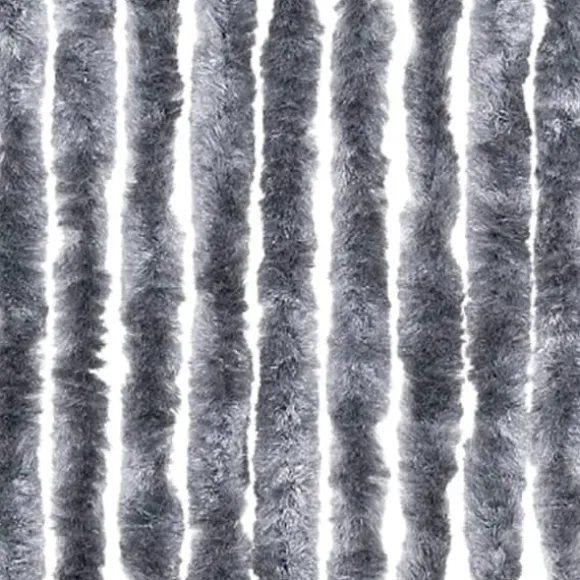 Insektgardin med chenilletråde - Beskytter mod insekter | Farve: Sølv | Størrelse: 100 x 220 cm