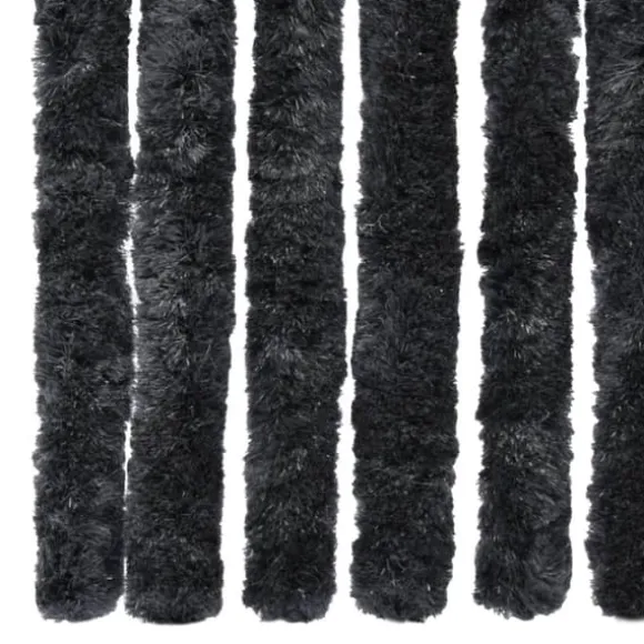 Insektgardin 90x200 cm chenille antracitgrå - Insektgardin - Insektgardiner - Home & Living