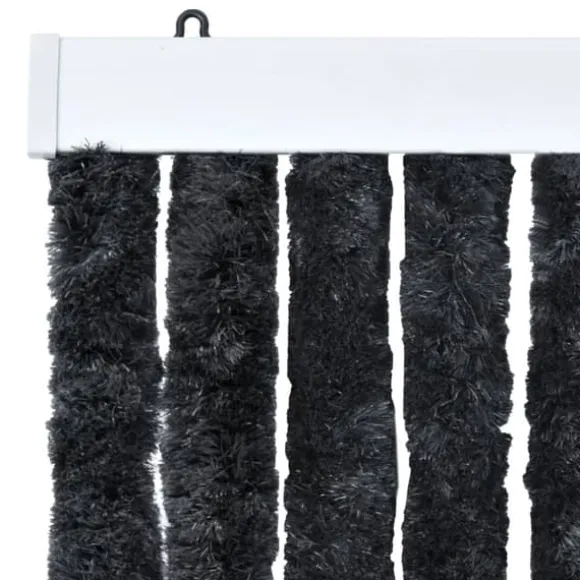 Insektgardin 56x200 cm chenille antracitgrå - Insektgardin - Insektgardiner - Home & Living