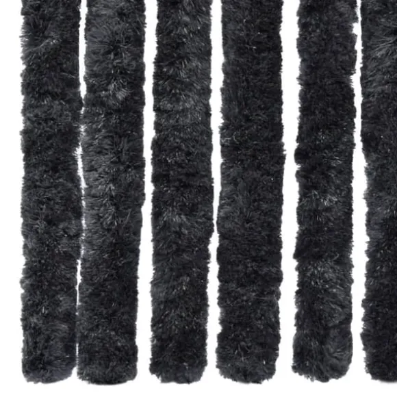 Insektgardin 56x200 cm chenille antracitgrå - Insektgardin - Insektgardiner - Home & Living