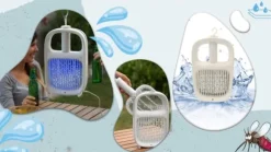 INSEKTICDIDLAMPE til MYG, FLUER OG MØL UV op til 60m2