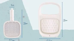 INSEKTICDIDLAMPE til MYG, FLUER OG MØL UV op til 60m2