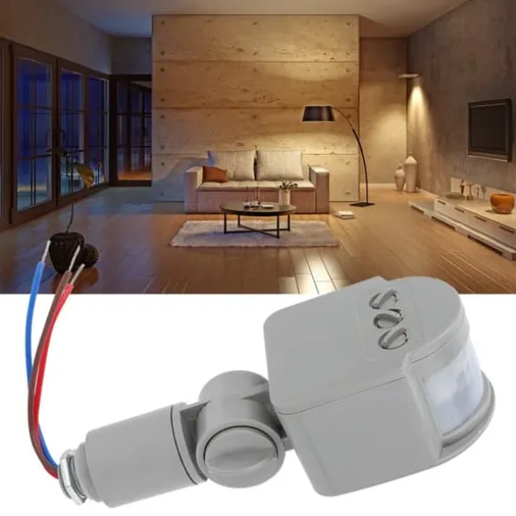 Intelligent infrarød menneskekropsbevægelsessensor LED-lyssensor 85-265V