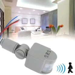 Intelligent infrarød menneskekropsbevægelsessensor LED-lyssensor 85-265V