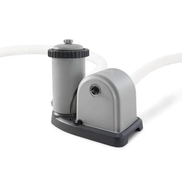 Intex - Vandfalds- og filterpumpe 5678 L/h &WAYS Skrubebørste